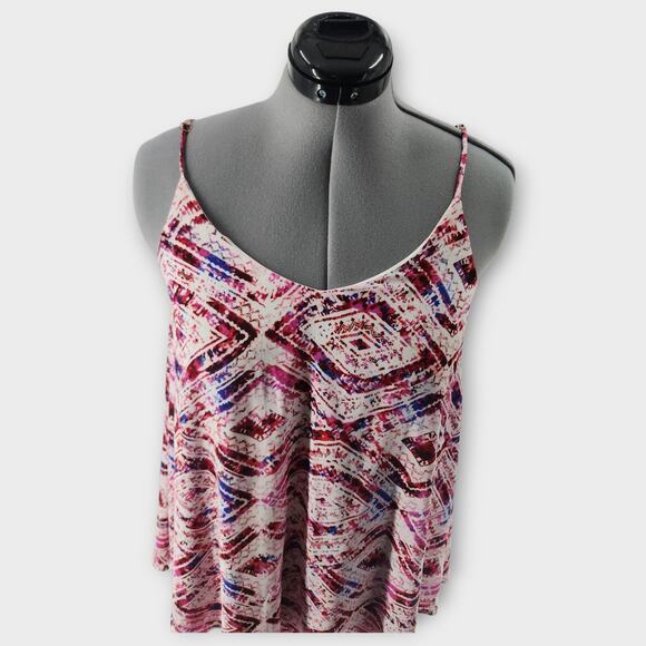 Show Me Your Mumu Circus Mini Dress Women's M Pink Abstract Slip Lined NWT - Picture 2 of 7